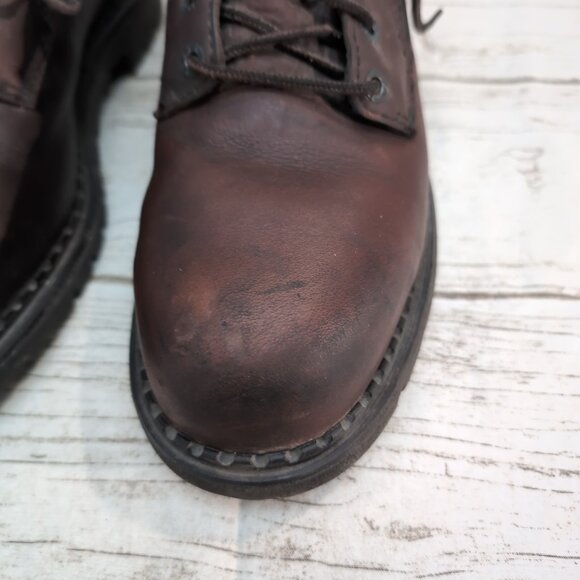 Red Wing 3526 Steel Toe Leather Work Boots Brown EH Slip-Resistant – Men’s 9.5 - Picture 2 of 11